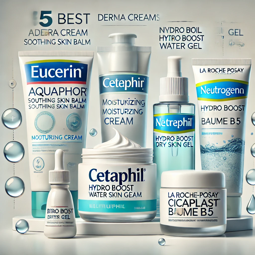 Showcasing the five best derma creams available in South Africa - Blog Pic